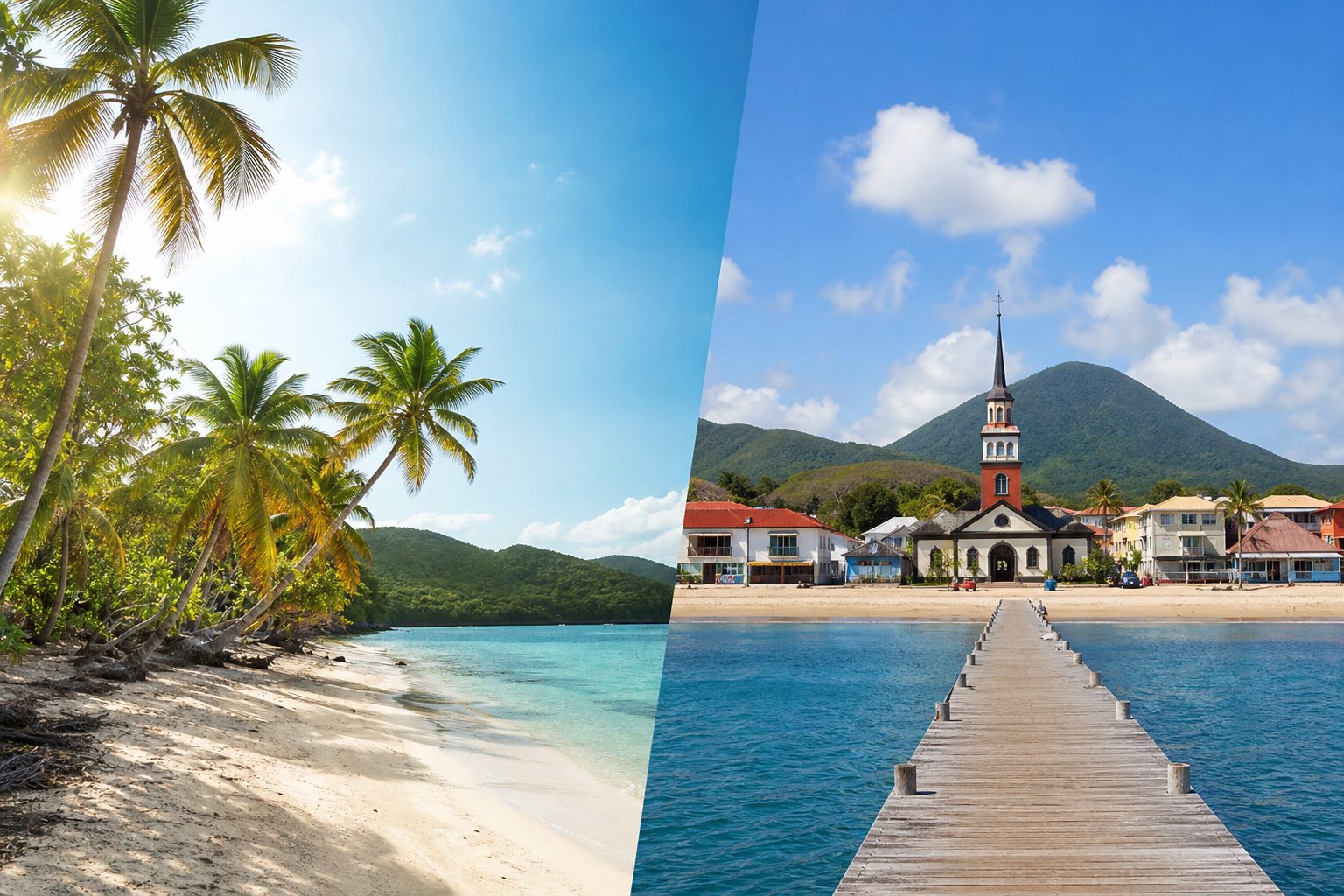 Vivre en Guadeloupe ou Martinique, quel choix est le bon ?