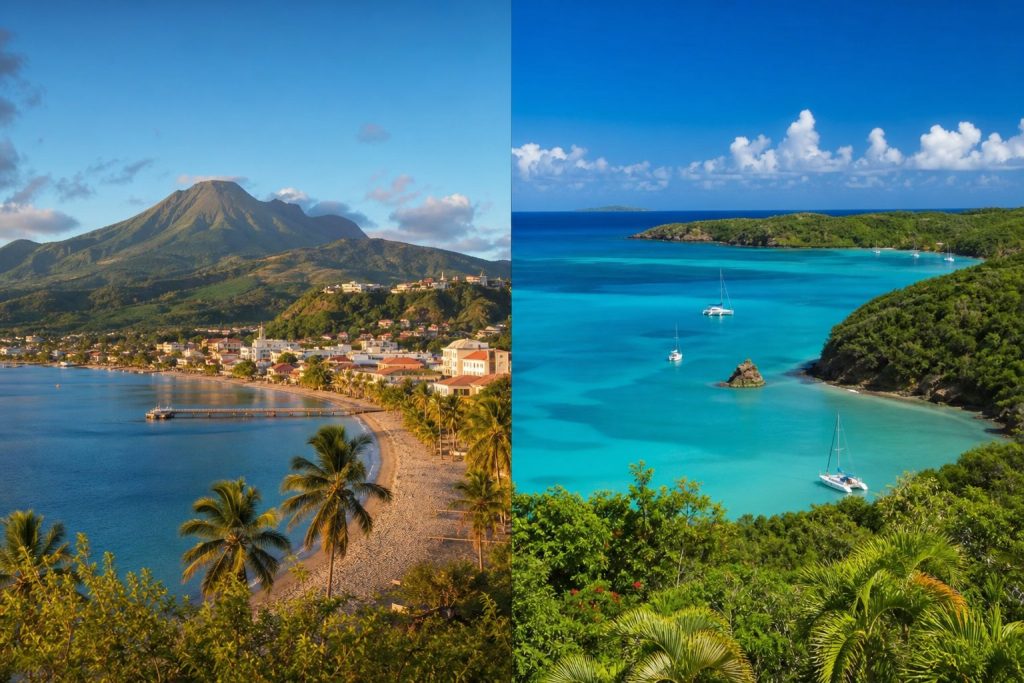 Faut-il vivre en Martinique ou en Guadeloupe ? Le match